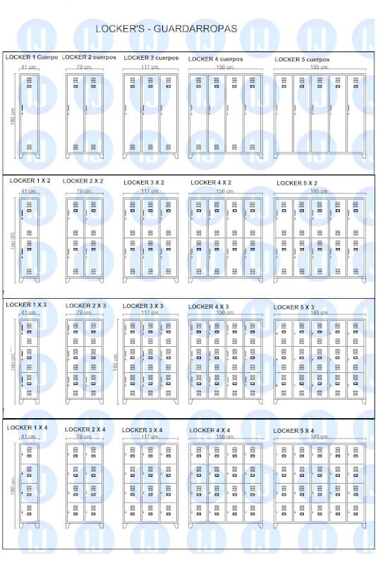 locker guardarropa casilleros 3